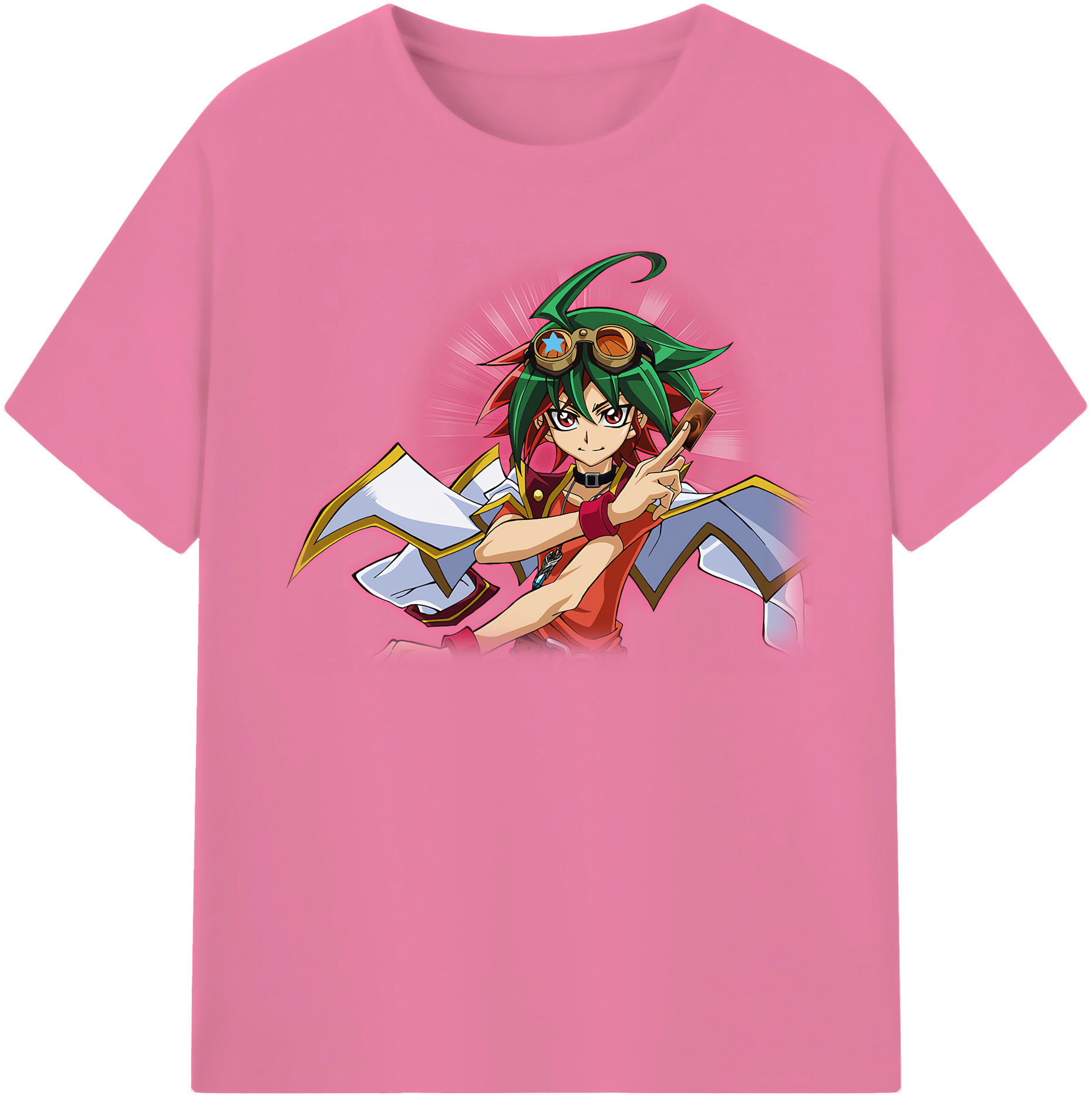 （画像用） 遊☆戯☆王 Yu-Gi-Oh! 綿100％半袖Tシャツ（フロントプリント）